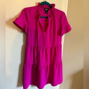 Hot Pink DKNY Dress